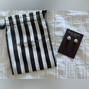 Henri Bendel Rivet Earrings NWT